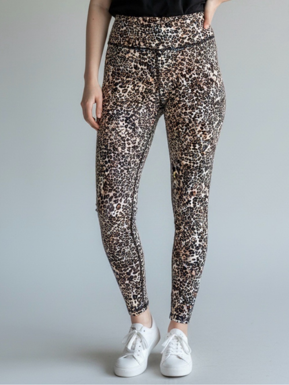 🫶🏻 Jockey Leopard Print High-Waist Leggings